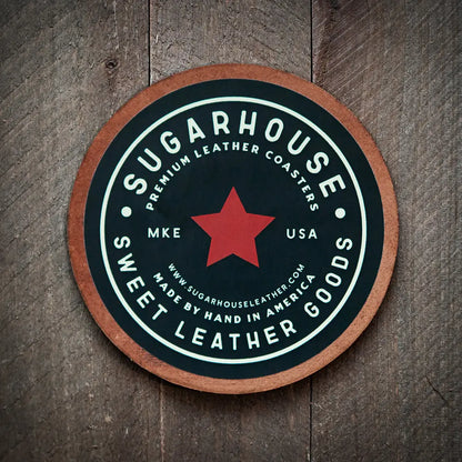 Don't Fuck Up the Table Leather Coaster