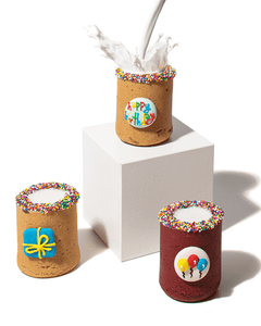 Happy Birthday Cookie Shots with DIY Decorating Kit by Dirty Cookie