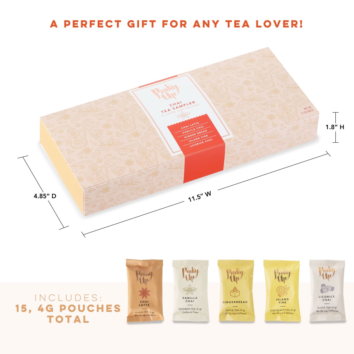 Chai Loose Leaf Tea Sampler - 5-Flavor Assortment